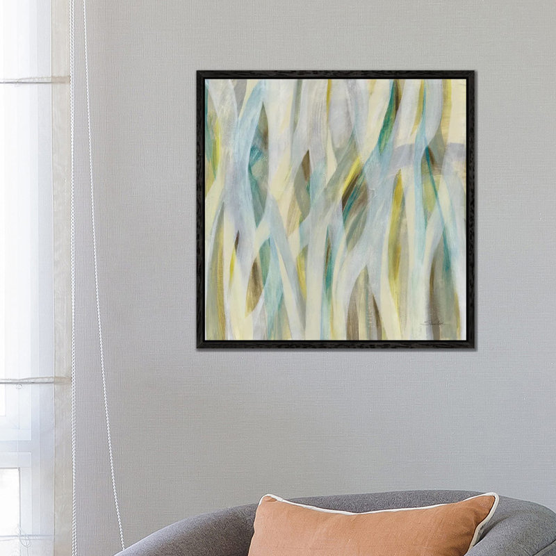 Grassy Meadow by Silvia Vassileva - Gallery-Wrapped Canvas Giclée on Canvas, Black Framed, 66.04 cm H x 66.04 cm W