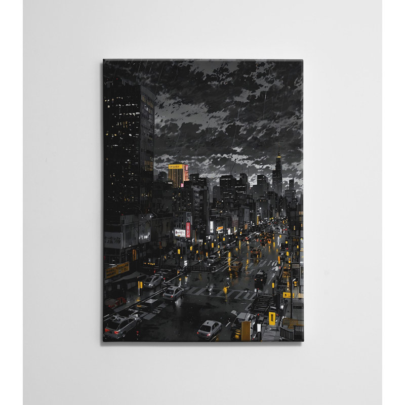 Stylish Decorative Canvas Painting, 19.7 x 27.6 Inches | High-Quality 50% Cotton / 50% Polyester with Digital Printing | Sturdy Wooden Frame (0.8 x 0.8 Inches) | Perfect for Living Room, Bedroom, or Office Decor