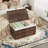 Boho Wicker Storage Trunk,Storage Basket,Bavan Rattan Basket-1058241590