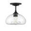 Plafonnier 1 lumière Lani noir mat Lani-234823154