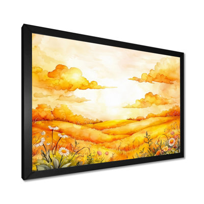 «Summer Embrace of Mississippi River Valley I», art mural prairies