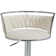 Ginko Swivel Upholstered Adjustable Height Counter Stool with Metal Frame