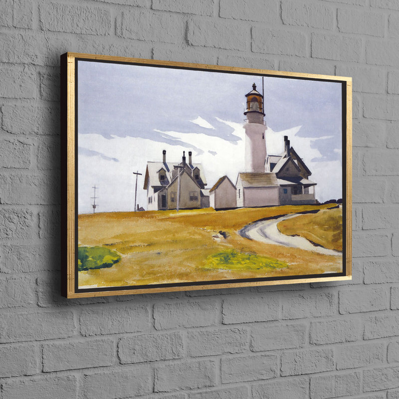 Print on Canvas, Framed Print without Mat, Gold, 80 cm H x 110 cm W