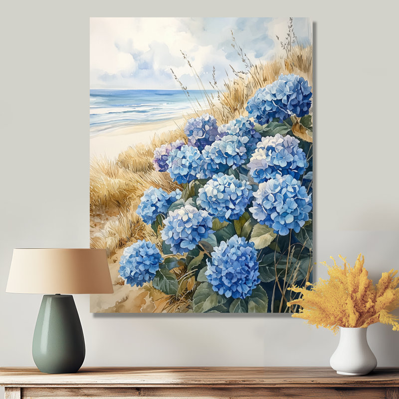 Ayira - Floral Wall Art, H 20 po x l 12 po, Toile tendue, Ne s’applique pas
