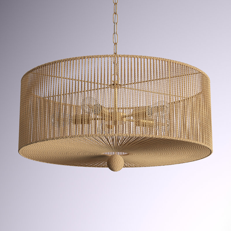 Culler 5 - Light Dimmable Drum Chandelier