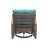 Shivers Teak 2 - Person Patio Conversation Set with Cushions