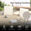 Ensemble de 2 chaises de jardin pour l'extérieur, chaise de salle à manger en métal Weather