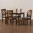 4 - Person Four Leg Base Dining Set-1757178645-1757178644