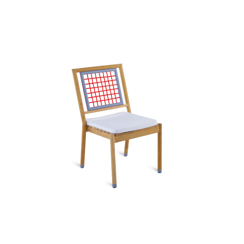 QUADRA Outdoor Lounge Chair, Salmon