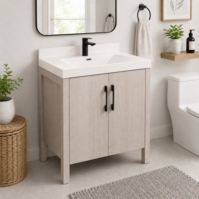 Ensemble de meuble-lavabo simple 31 po