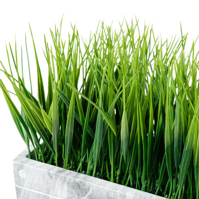 23.11cm Faux Onion Grass Grass