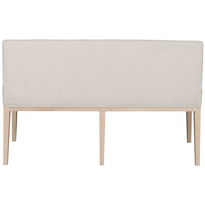 Spencer Upholstered Bench, Havana, Navada Mushroom
