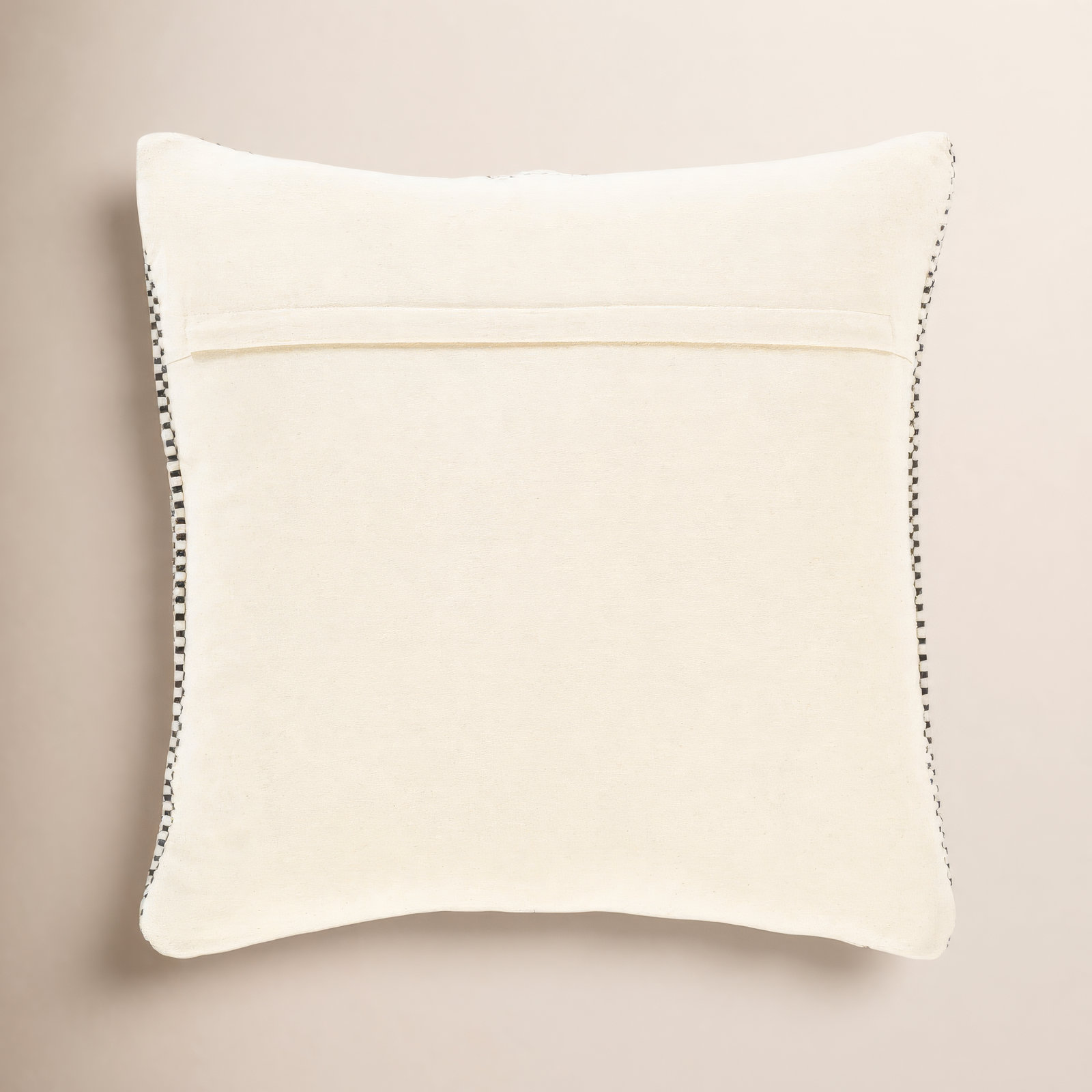 Sefarina Striped Cotton Throw Pillow, 18" H x 18" W, Down