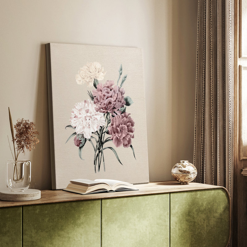 Antique Botanical I - galerie Cavas sur mesure, H 18 po x l 12 po