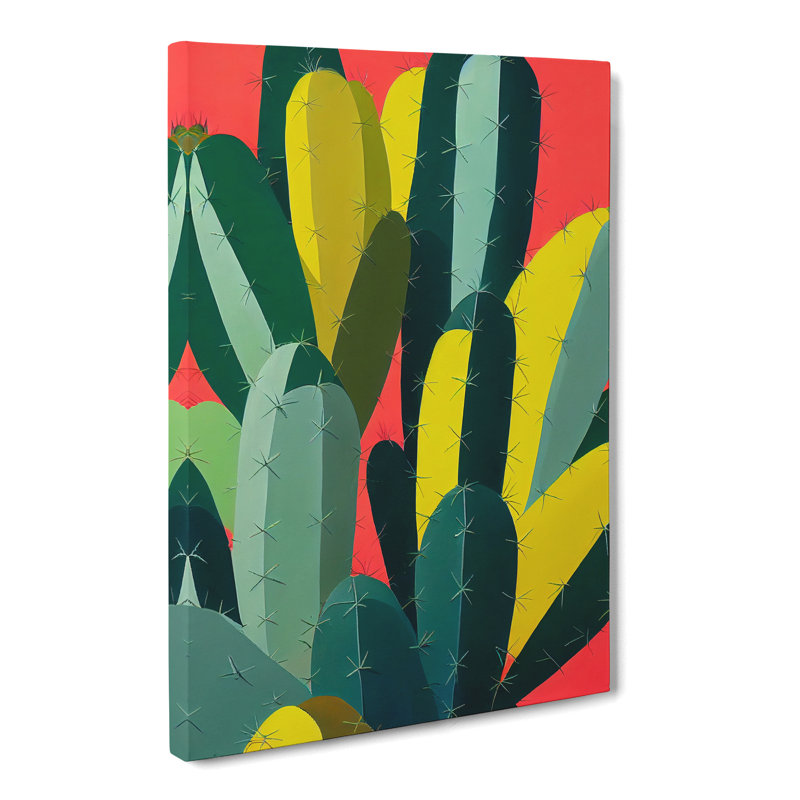 Cactus Cacti Vol.1 - Wrapped Canvas, 76cm H x 50cm W x 3cm D
