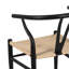 Boaz 42cm H Wishbone Armchair-747258774