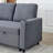 Comtable Linen L-Shaped Combo Sofa Sofa Bed