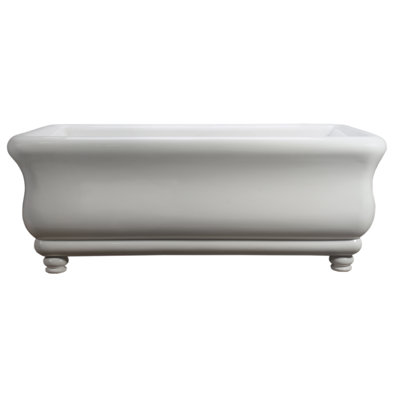 MTI Solutions 72" Freestanding Soaking Bathtub