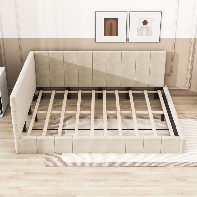 Draupnir Full / Double Daybed, Beige