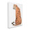 Chat de la jungle orange, taches audacieuses, animal de safari - peinture