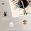 «Her Blossoming Gift Stack», reproduction d'art sur toile par Art Remedy, 10 x 15-178257641-178257639