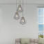 Luminaire suspendu géométrique à 1 lumière Lindgren-1444118066