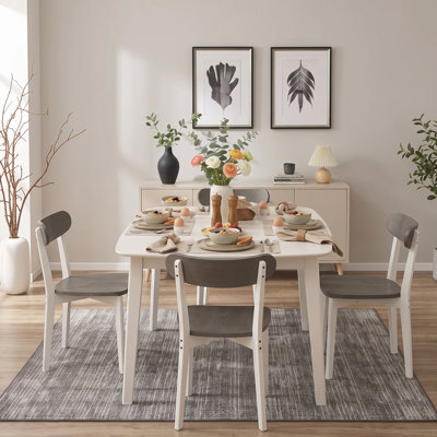 Kynnady 4 - Person Four Leg Dining Set