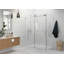 Nova 56 in. x 40 in. x 78 in. 90-degree Fully Frameless Sliding Glass Shower Enclosure-1744768224
