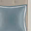 Ensemble d'édredon 8 pièces jacquard turquoise / argent grand-133591494-133591496
