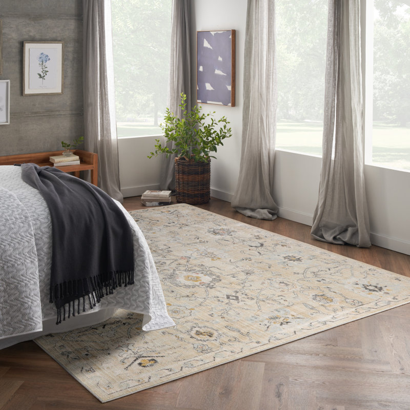 Noleta Persian Area Rug, Rectangle 8' x 9'10"
