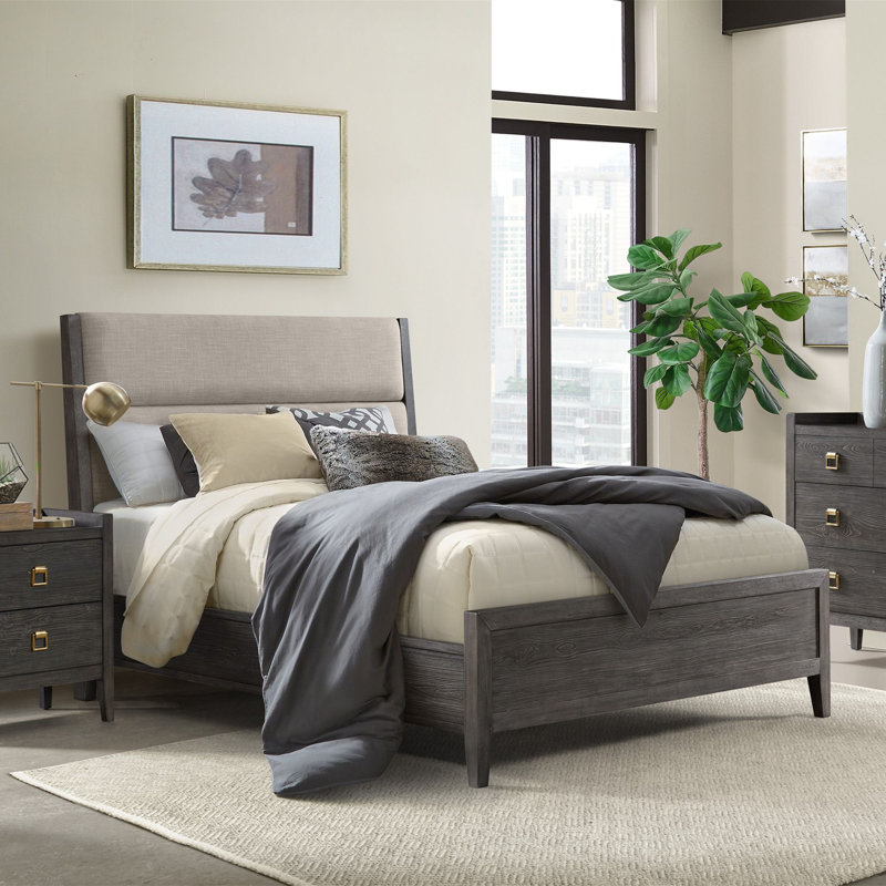 Raavi Spruce Solid Wood Standard Bed, Queen