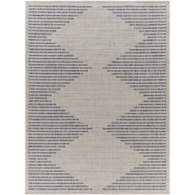 Outdoor Boho Rug Blue/Cream_TRG2360