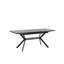Pagano Extendable Metal Base Dining Table