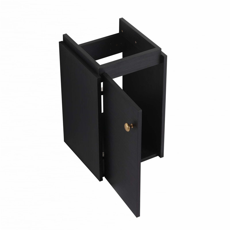 Petit meuble-lavabo 12 "avec lavabo 12"