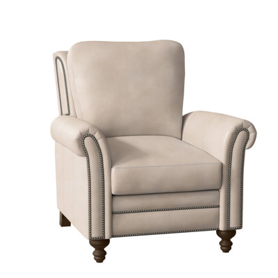 Fauteuil inclinable standard en cuir véritable de 36,5 po Richardson