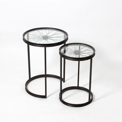 Ensemble de 2 tables gigognes Pretor
