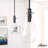 Lundin 1 - Light Single Tear Drop Pendant-69880525-69880524