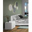 Coppin 152.4cm W Particle Board / Chipboard Bedside Table-11079059