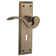 Nostalgic Warehouse New York Plate Double Dummy with Decorative Keyhole and Manor Lever