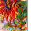 'Wcsk Sunflower' Painting Print on Wrapped Canvas-22071586