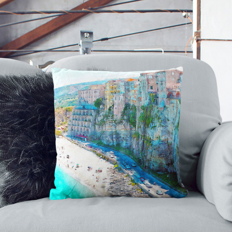 Square Cushion, 40cm H x 40cm W x 15cm D