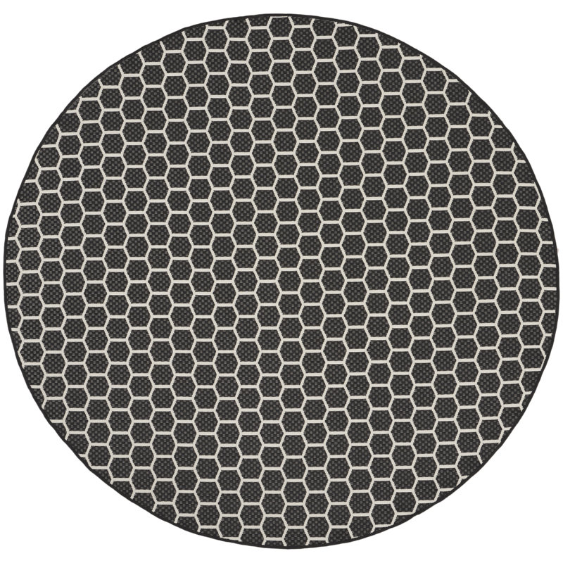 Tapis intérieur / extérieur Caprisha, Rond 8 pi
