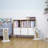 17" Minimalist Scratching Post with Toy