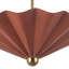 Luminaire suspendu bourgogne à intensité variable 25 po Furrow-124959271-124959272
