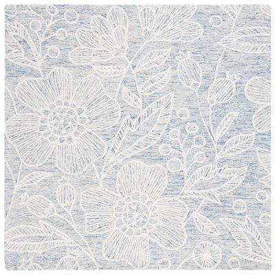 Jardin Hand Tufted Wool Floral Rug