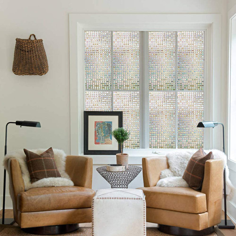 Madaya Windows High Quality Wear-Resistant Transparent Or Opaque Home Decoration Window Film - Small Mosaic