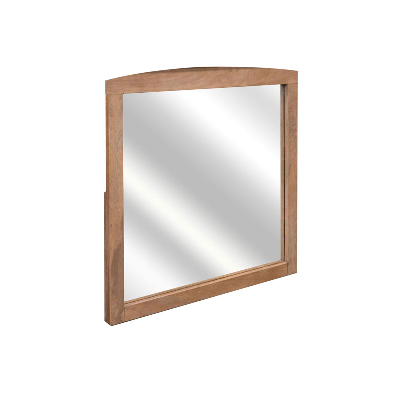 Miroir de commode Kamaury, 35,5 po x 32,75 po, Verticale, Rectangulaire