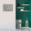 «Pampas Grasses On Grey» par Danhui Nai, art mural sur toile-108584737