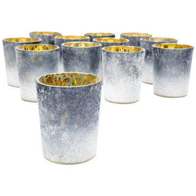 Frosted Glass Tabletop Votive Holder