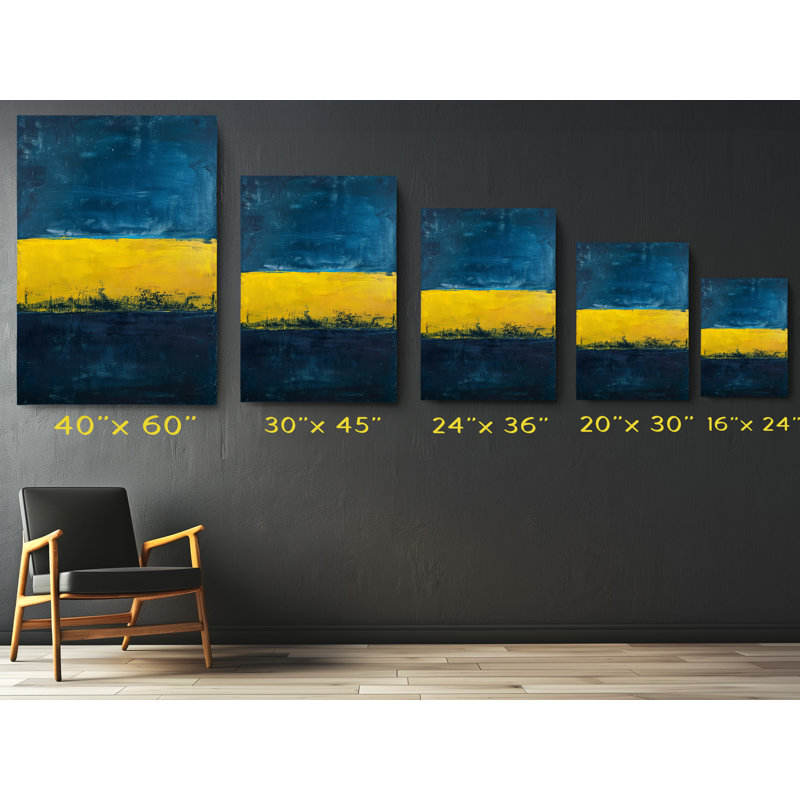 «Modern Minimalist», reproduction d'art sur toile